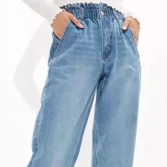 Women’s American Eagle Baggy Jean size 10 Blue Street NO. 3685 - Picture 5 of 12